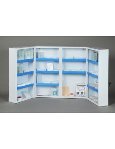 Armoire pharmacie PVC 1P 127 x 275 x 400 mm