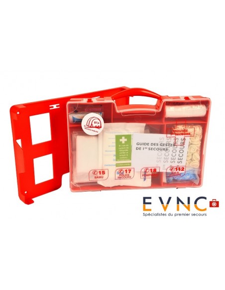 Mallette de Secours BTP et Chantier. Utilisation jusqu'à 10 personnes Mallette de Secours BTP et Chantier. Utilisation jusqu'à 10 personnes