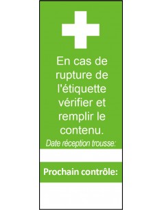 Etiquette de Contrôle