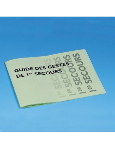 Notice / livret de 1ers soins